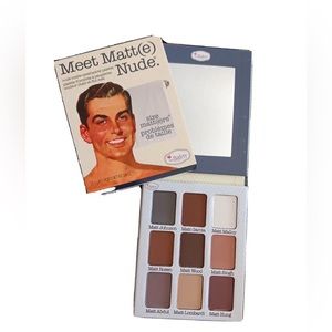 Brand new! THE BALM meet matte nude eyeshadow palette